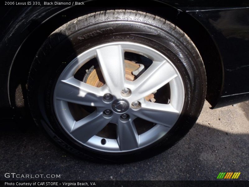 Black Diamond / Black 2006 Lexus ES 330