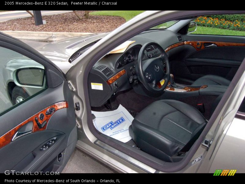 Pewter Metallic / Charcoal 2005 Mercedes-Benz E 320 Sedan