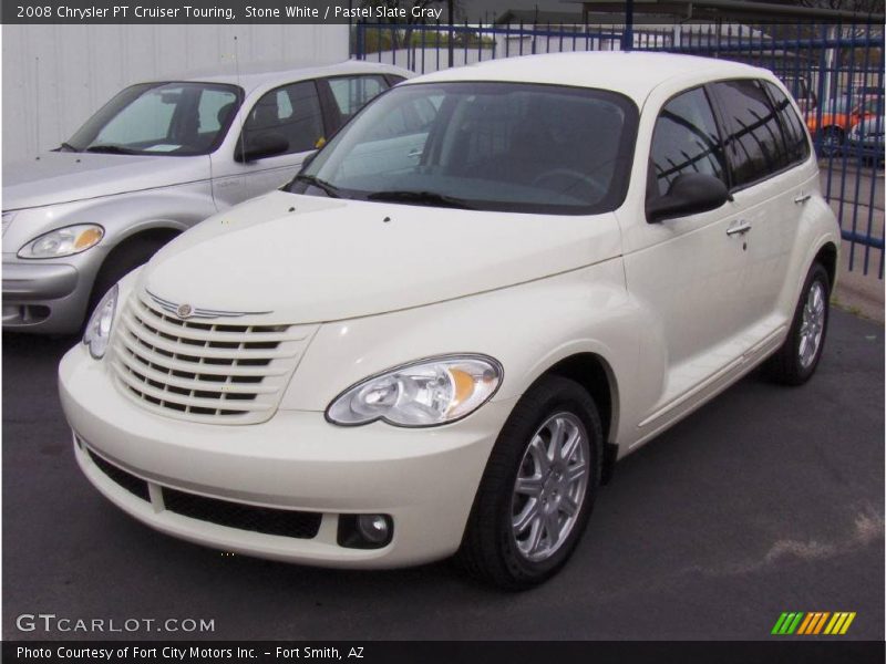 Stone White / Pastel Slate Gray 2008 Chrysler PT Cruiser Touring