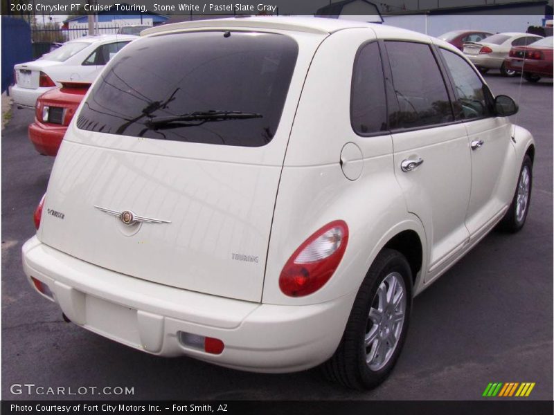 Stone White / Pastel Slate Gray 2008 Chrysler PT Cruiser Touring