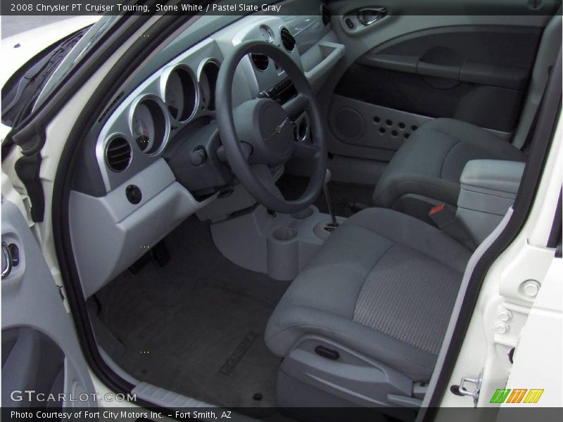 Stone White / Pastel Slate Gray 2008 Chrysler PT Cruiser Touring