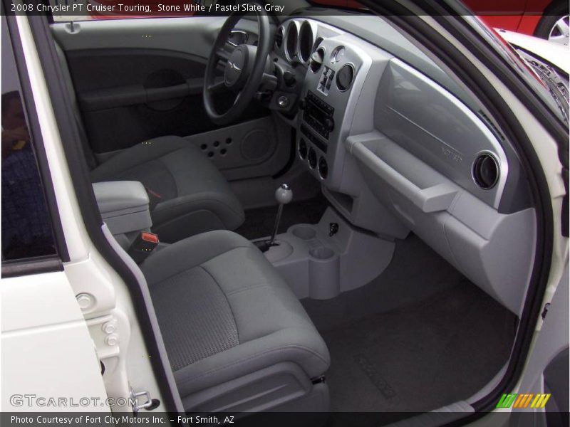 Stone White / Pastel Slate Gray 2008 Chrysler PT Cruiser Touring