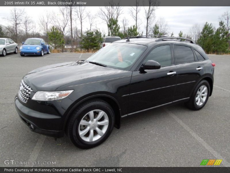 Black Obsidian / Willow 2005 Infiniti FX 35 AWD