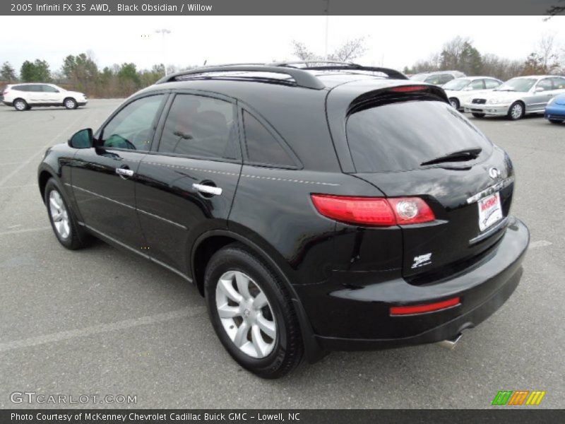 Black Obsidian / Willow 2005 Infiniti FX 35 AWD