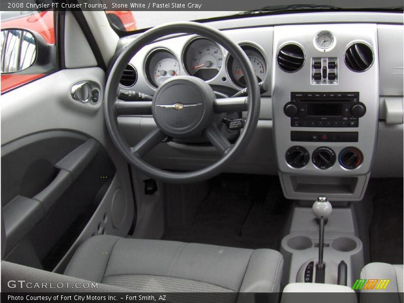Stone White / Pastel Slate Gray 2008 Chrysler PT Cruiser Touring
