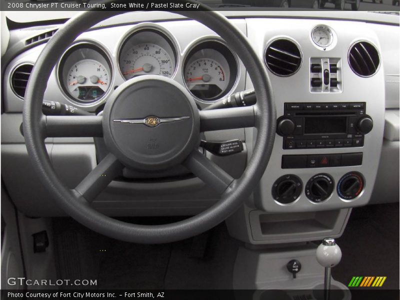 Stone White / Pastel Slate Gray 2008 Chrysler PT Cruiser Touring