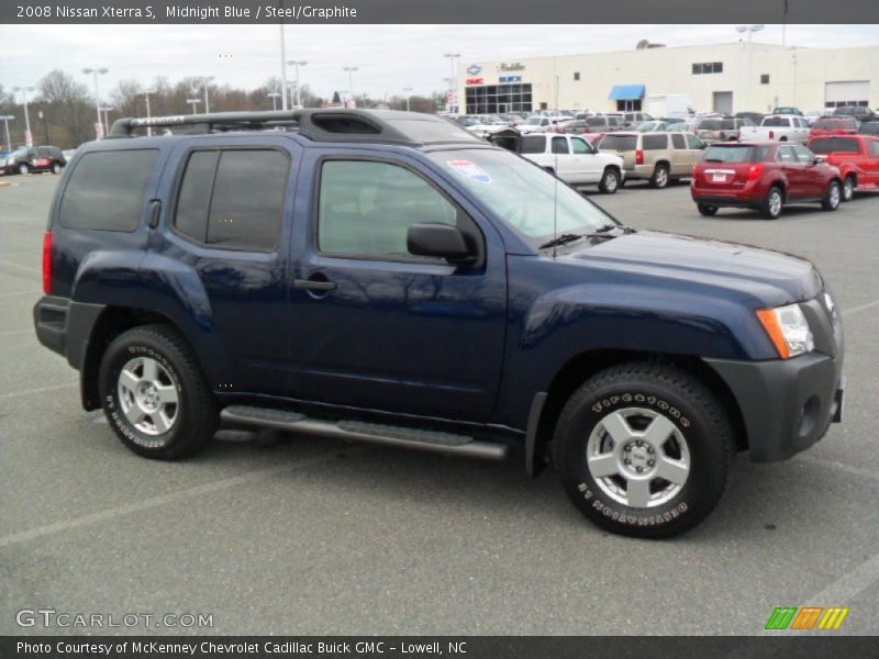 Midnight Blue / Steel/Graphite 2008 Nissan Xterra S