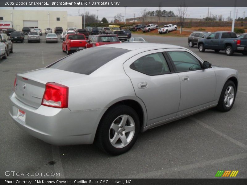 Bright Silver Metallic / Dark Slate Gray 2009 Dodge Charger SE