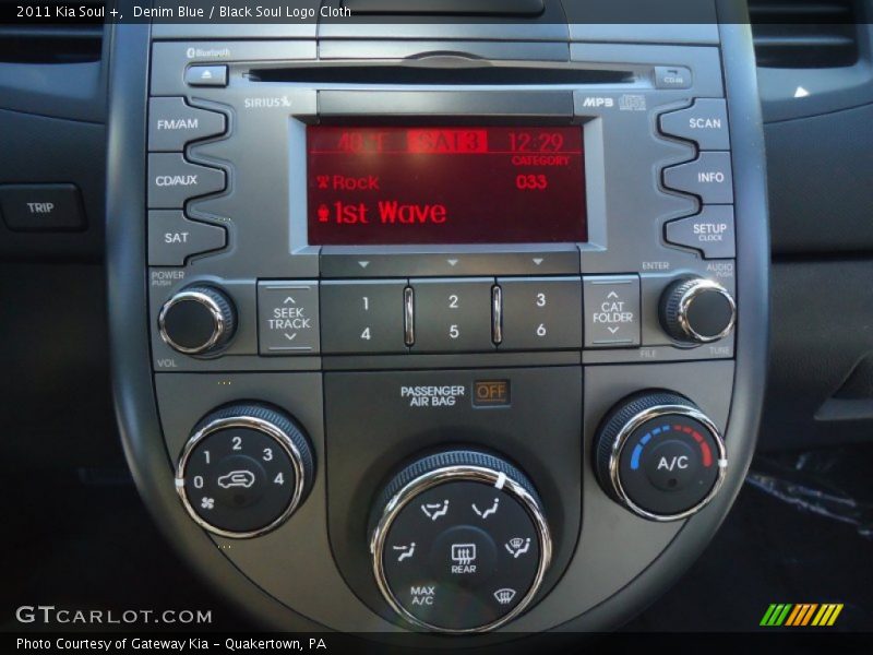 Denim Blue / Black Soul Logo Cloth 2011 Kia Soul +