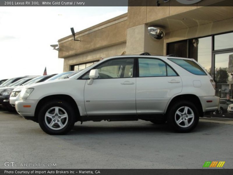 White Gold Crystal / Ivory 2001 Lexus RX 300