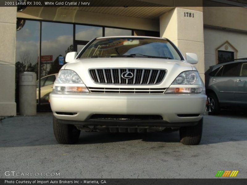 White Gold Crystal / Ivory 2001 Lexus RX 300