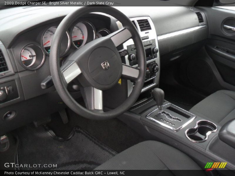 Dark Slate Gray Interior - 2009 Charger SE 