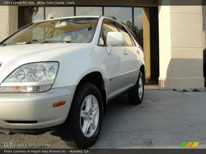 White Gold Crystal / Ivory 2001 Lexus RX 300