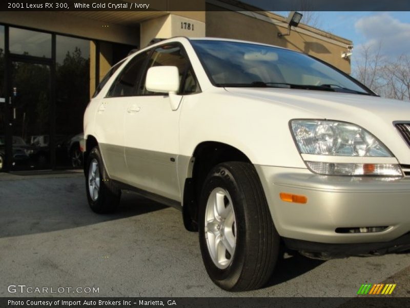 White Gold Crystal / Ivory 2001 Lexus RX 300