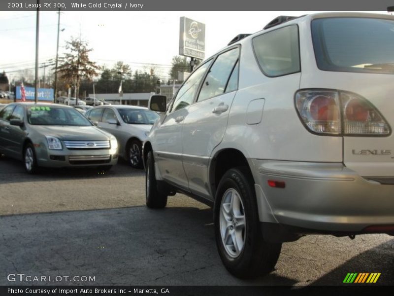 White Gold Crystal / Ivory 2001 Lexus RX 300