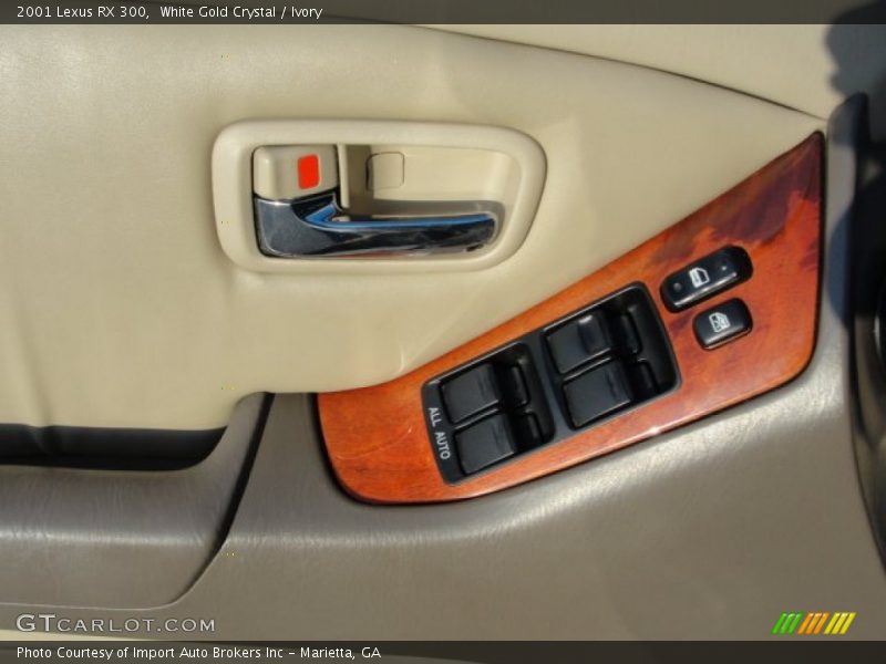 White Gold Crystal / Ivory 2001 Lexus RX 300