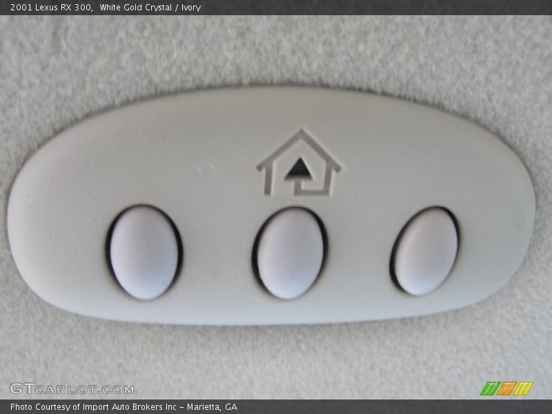White Gold Crystal / Ivory 2001 Lexus RX 300