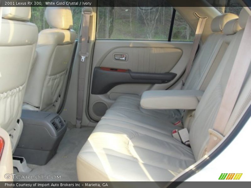 White Gold Crystal / Ivory 2001 Lexus RX 300
