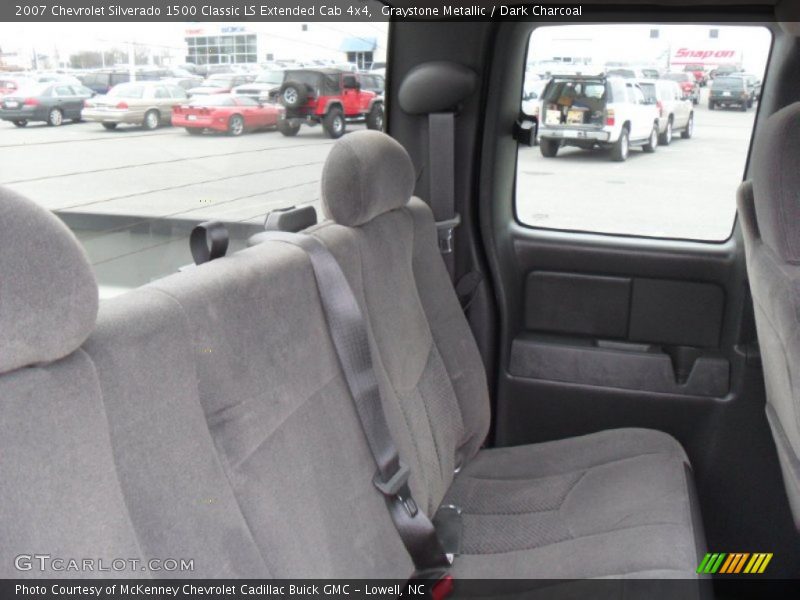 Graystone Metallic / Dark Charcoal 2007 Chevrolet Silverado 1500 Classic LS Extended Cab 4x4