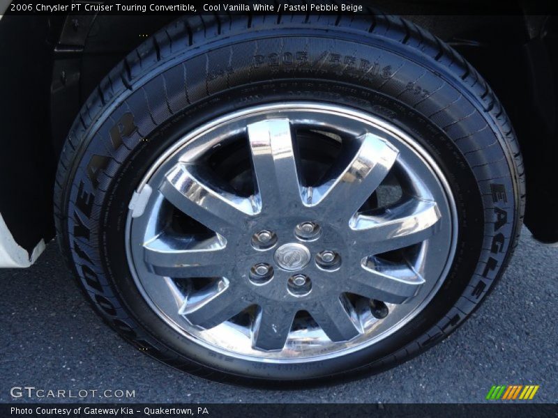 Cool Vanilla White / Pastel Pebble Beige 2006 Chrysler PT Cruiser Touring Convertible