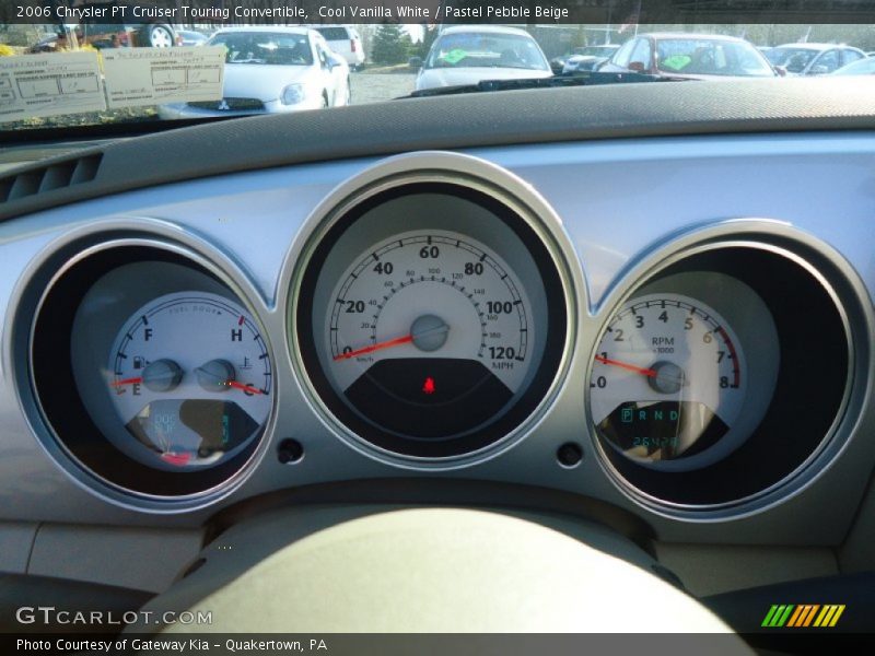  2006 PT Cruiser Touring Convertible Touring Convertible Gauges