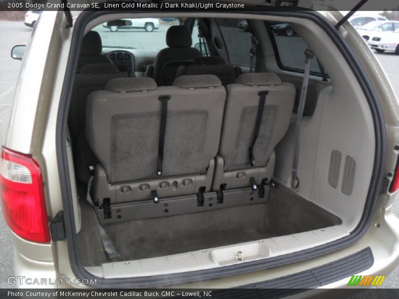 Linen Gold Metallic / Dark Khaki/Light Graystone 2005 Dodge Grand Caravan SE
