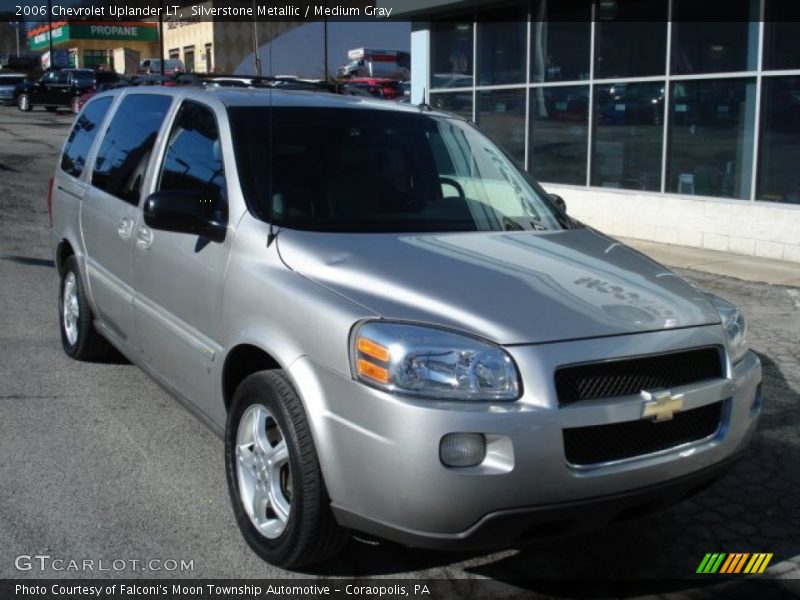 Silverstone Metallic / Medium Gray 2006 Chevrolet Uplander LT