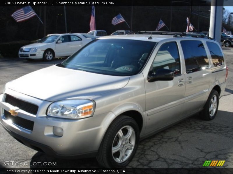 Silverstone Metallic / Medium Gray 2006 Chevrolet Uplander LT