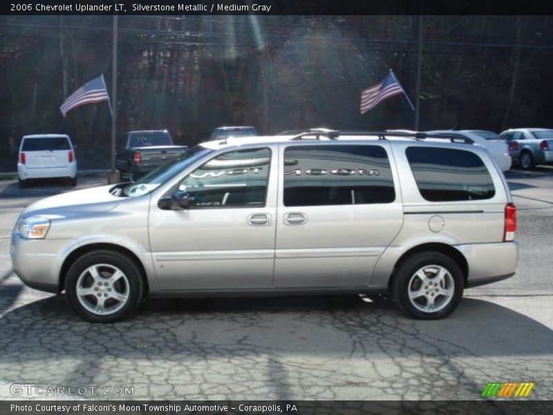 Silverstone Metallic / Medium Gray 2006 Chevrolet Uplander LT