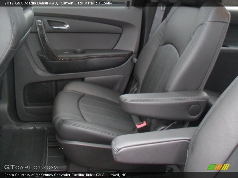 Carbon Black Metallic / Ebony 2012 GMC Acadia Denali AWD
