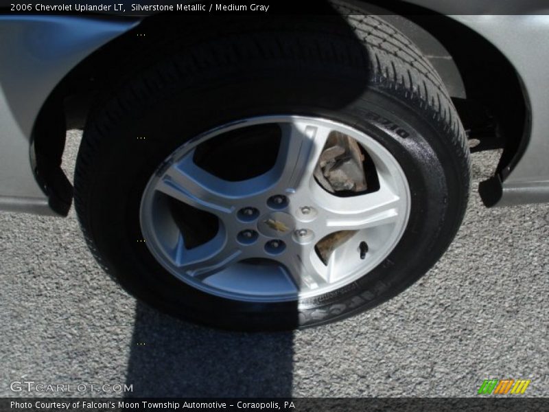 Silverstone Metallic / Medium Gray 2006 Chevrolet Uplander LT