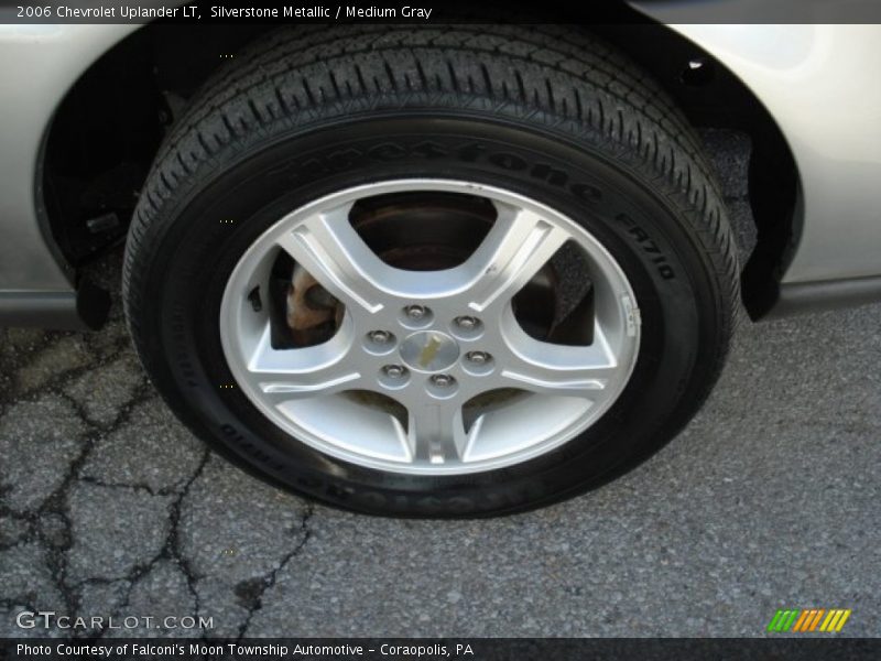 Silverstone Metallic / Medium Gray 2006 Chevrolet Uplander LT