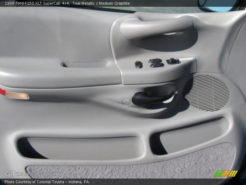 Teal Metallic / Medium Graphite 1998 Ford F150 XLT SuperCab 4x4