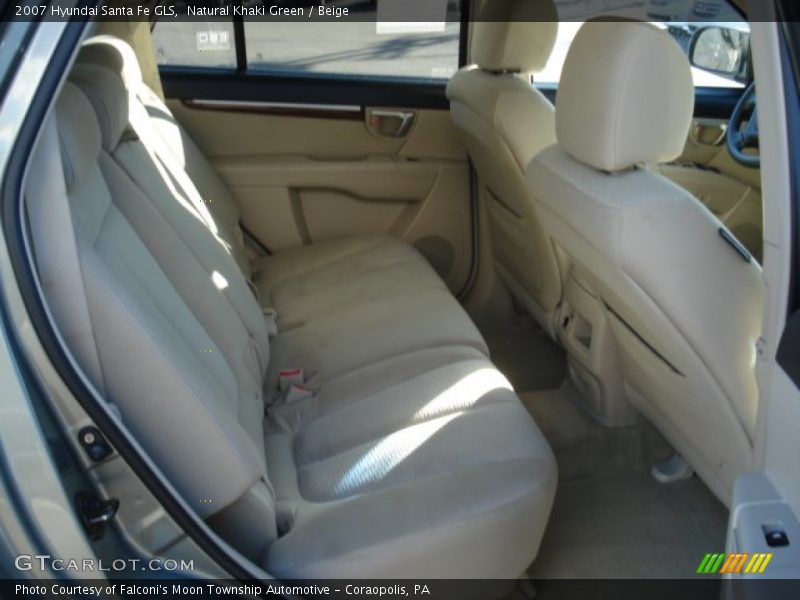 Natural Khaki Green / Beige 2007 Hyundai Santa Fe GLS