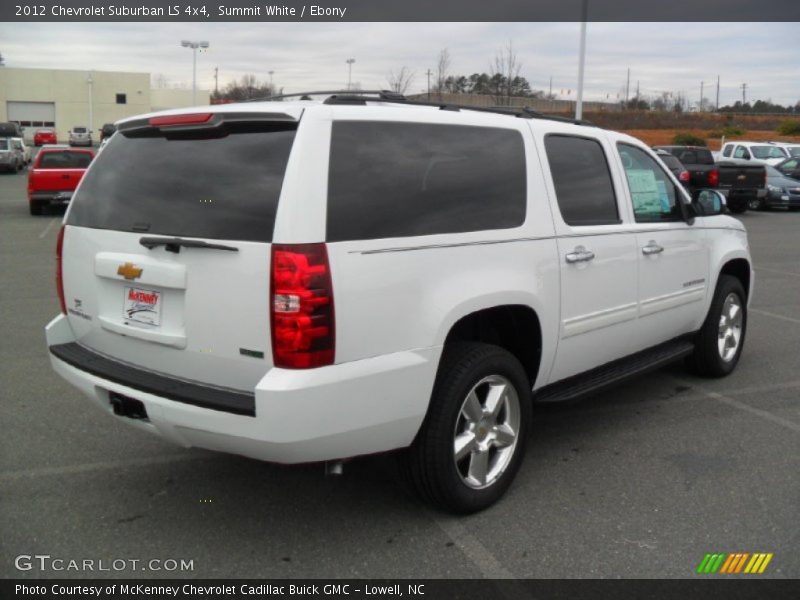 Summit White / Ebony 2012 Chevrolet Suburban LS 4x4