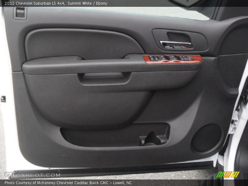 Summit White / Ebony 2012 Chevrolet Suburban LS 4x4