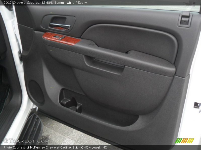 Summit White / Ebony 2012 Chevrolet Suburban LS 4x4