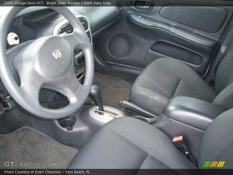 Bright Silver Metallic / Dark Slate Gray 2005 Dodge Neon SXT