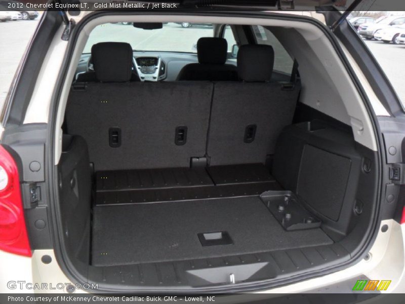 Gold Mist Metallic / Jet Black 2012 Chevrolet Equinox LT