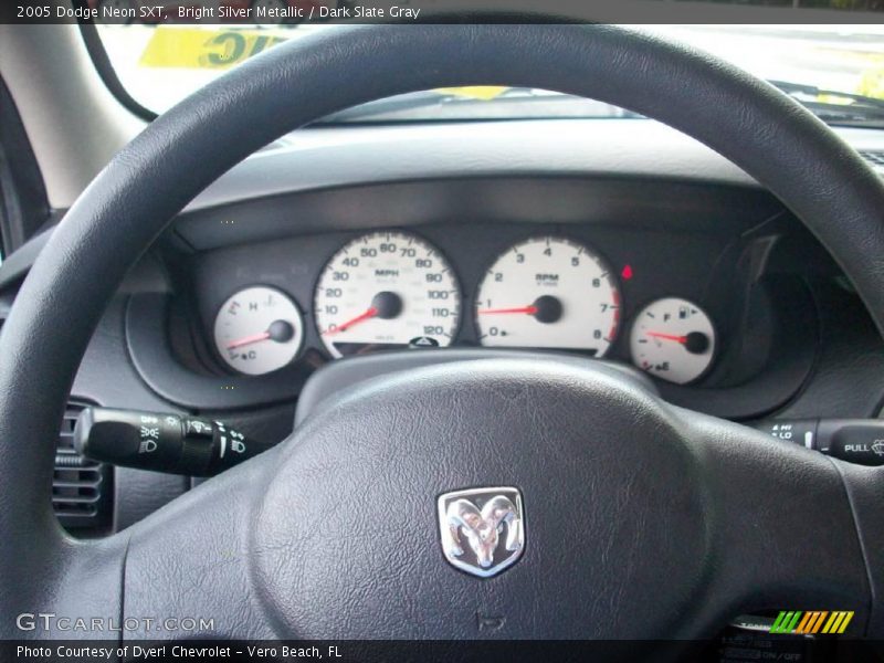 Bright Silver Metallic / Dark Slate Gray 2005 Dodge Neon SXT