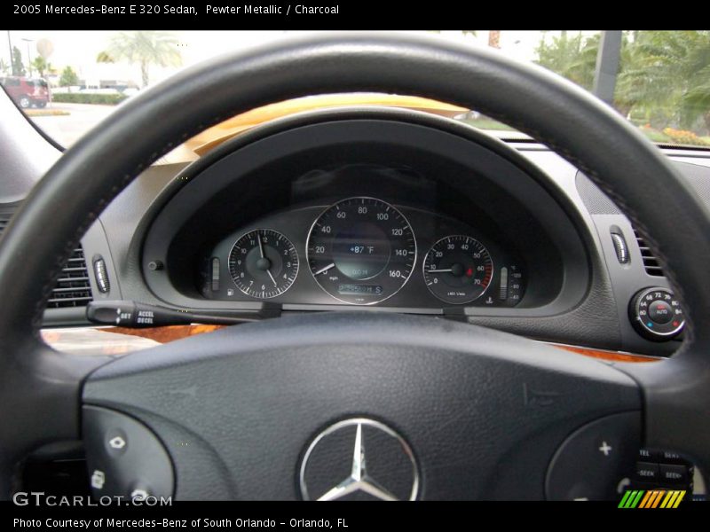 Pewter Metallic / Charcoal 2005 Mercedes-Benz E 320 Sedan
