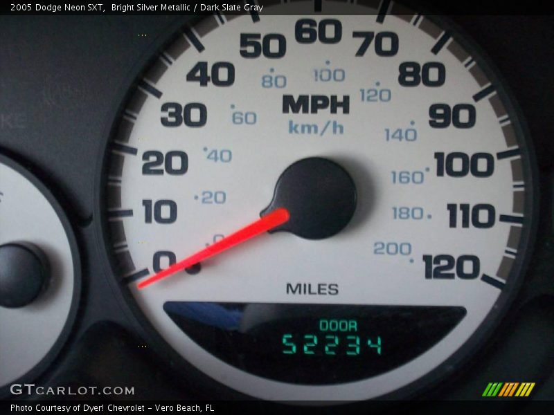 Bright Silver Metallic / Dark Slate Gray 2005 Dodge Neon SXT