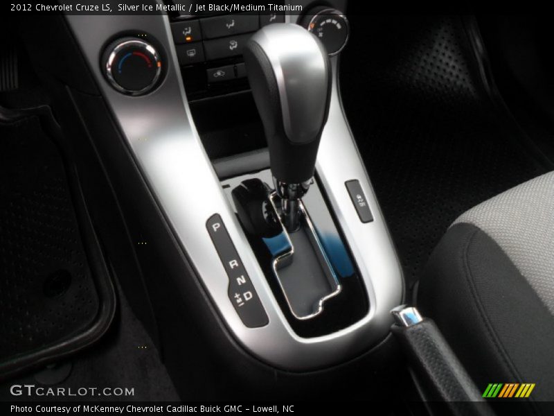 Silver Ice Metallic / Jet Black/Medium Titanium 2012 Chevrolet Cruze LS
