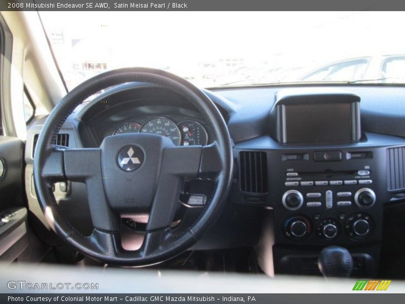 Satin Meisai Pearl / Black 2008 Mitsubishi Endeavor SE AWD
