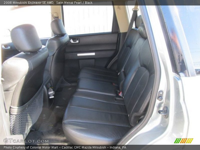 Satin Meisai Pearl / Black 2008 Mitsubishi Endeavor SE AWD