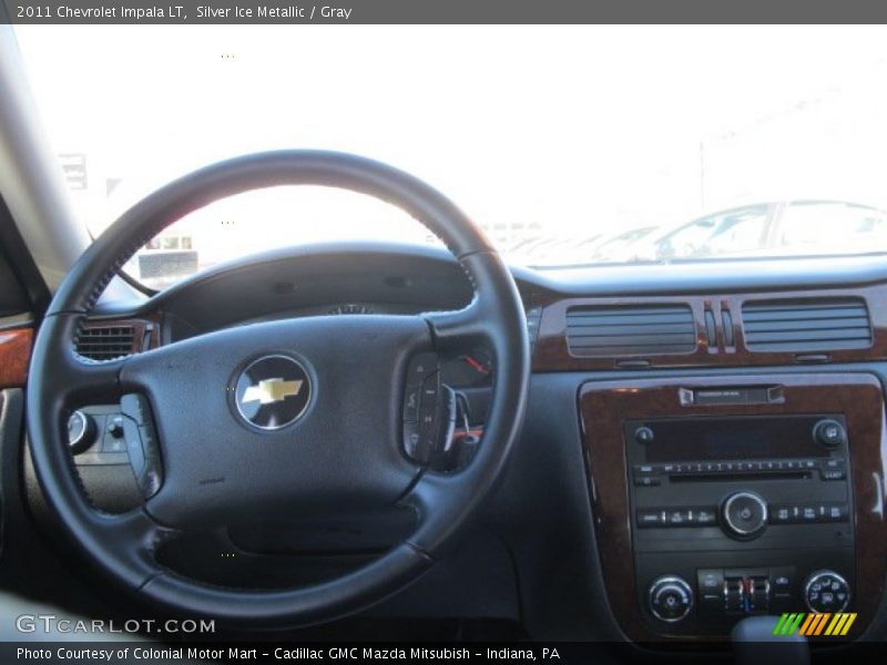 Silver Ice Metallic / Gray 2011 Chevrolet Impala LT