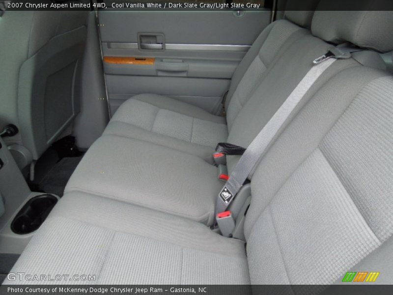 Cool Vanilla White / Dark Slate Gray/Light Slate Gray 2007 Chrysler Aspen Limited 4WD
