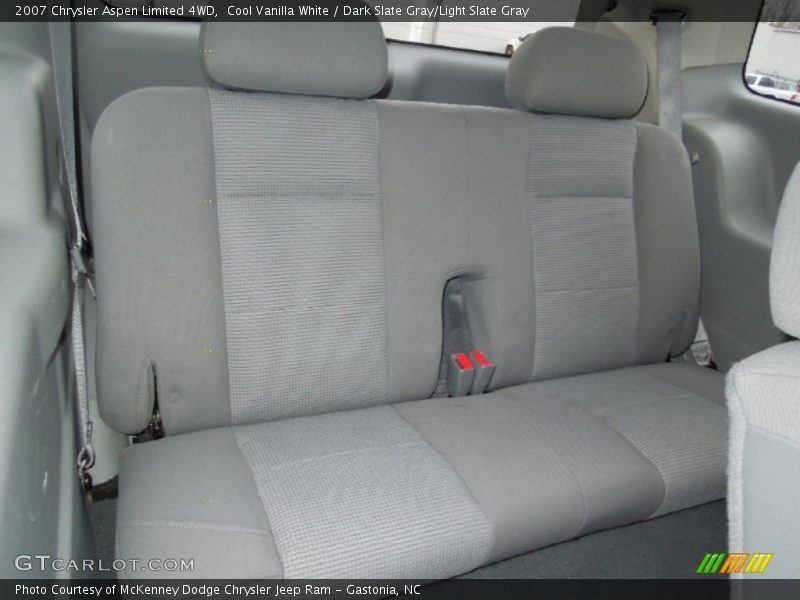 Cool Vanilla White / Dark Slate Gray/Light Slate Gray 2007 Chrysler Aspen Limited 4WD