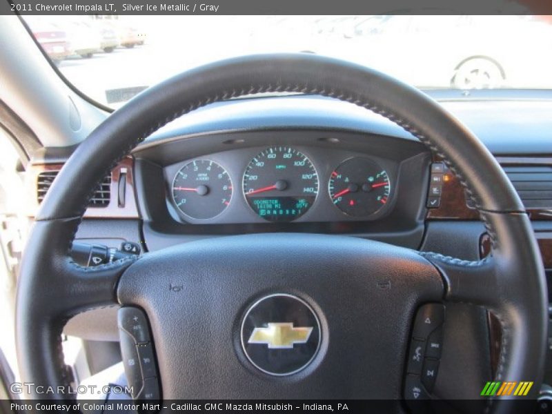 Silver Ice Metallic / Gray 2011 Chevrolet Impala LT