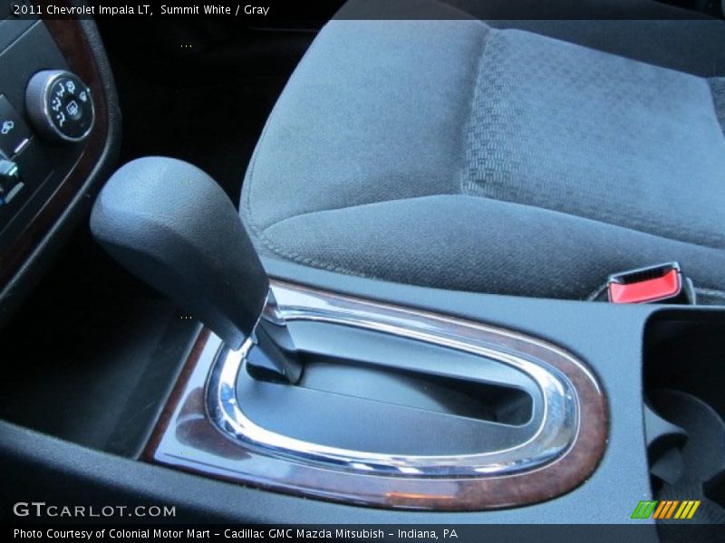Summit White / Gray 2011 Chevrolet Impala LT